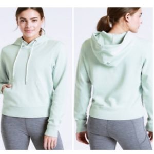 Athleta NWOT Sundown Sweatshirt Hoodie, XS Light Green